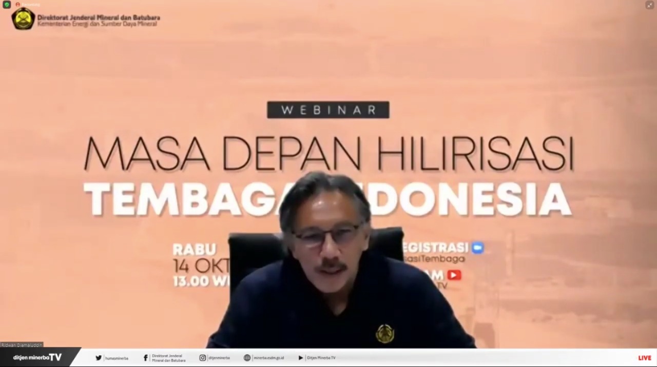 Dirjen Minerba: Nilai Tambah Tembaga Wajib Berikan Manfaat Kepada Negara