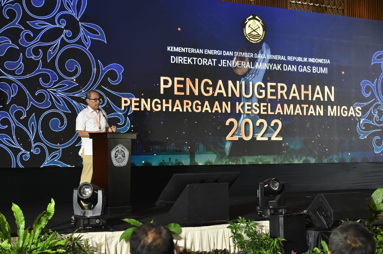 Ditjen Migas Gelar Penganugerahan Penghargaan Keselamatan Migas Tahun 2022