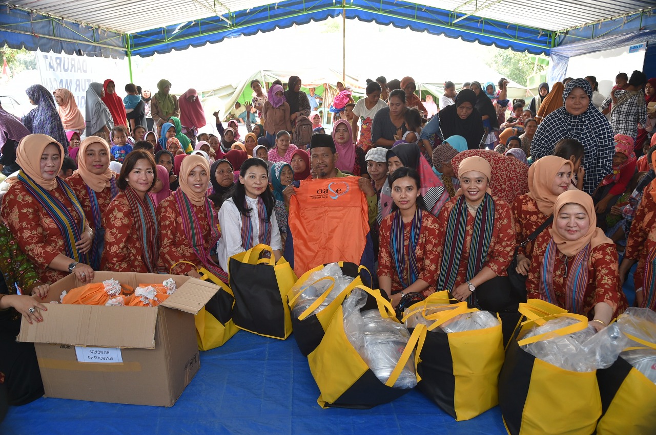 DWP Kementerian ESDM salurkan bantuan untuk korban bencana gempa Lombok