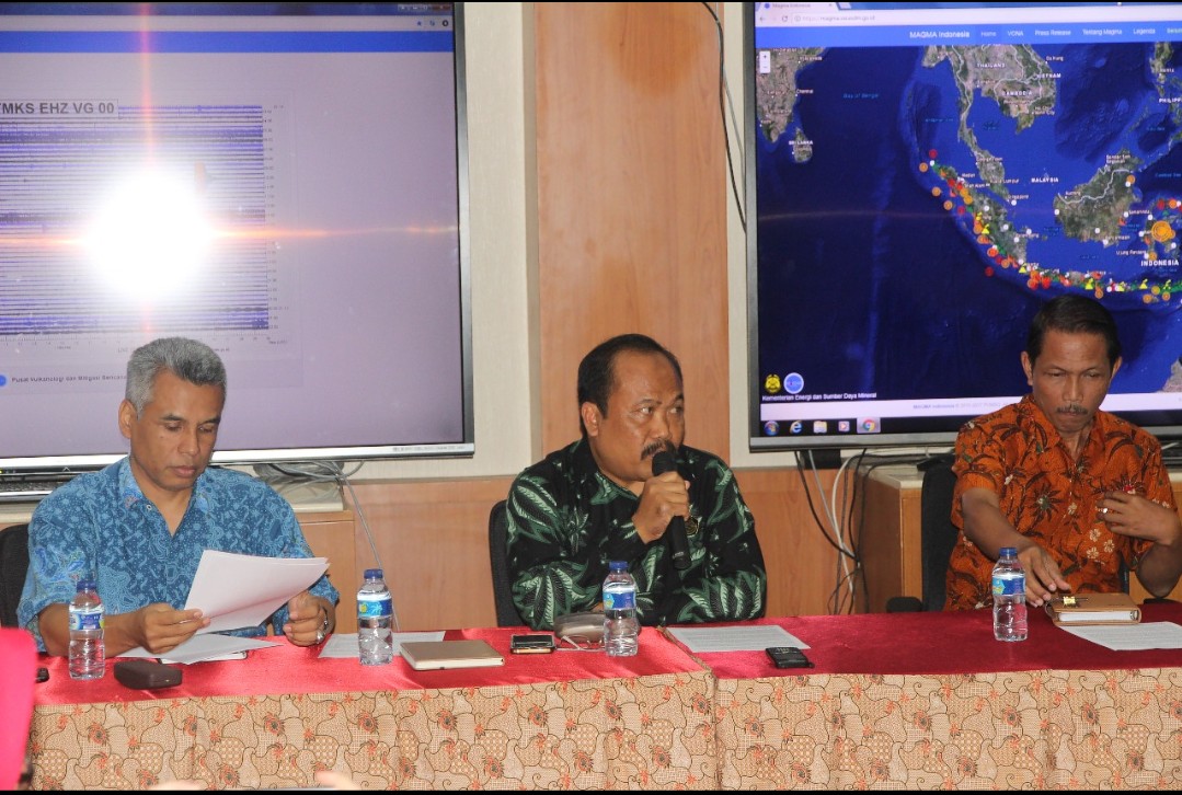 Erupsi Gunung Agung 11 Januari 2018 17:54 WITA