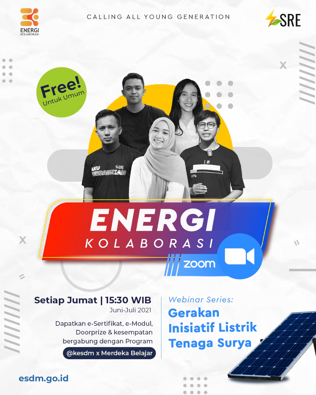 ESDM Ajak Generasi Muda Ikut Gerakan Inisiatif Listrik Tenaga Surya
