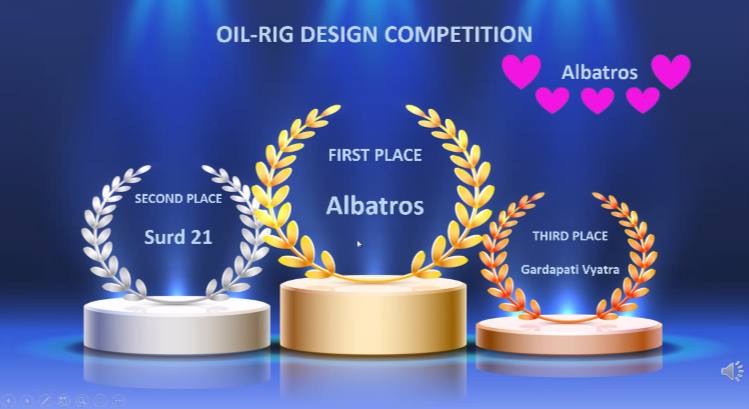 Gardapati Vyatra PEM Akamigas Raih Juara 3 Kompetisi Oil Rig Design di Malaysia