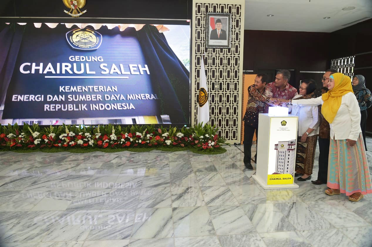 Gedung Sekretariat Jenderal Kementerian ESDM Kini Memiliki Nama Gedung Chairul Saleh