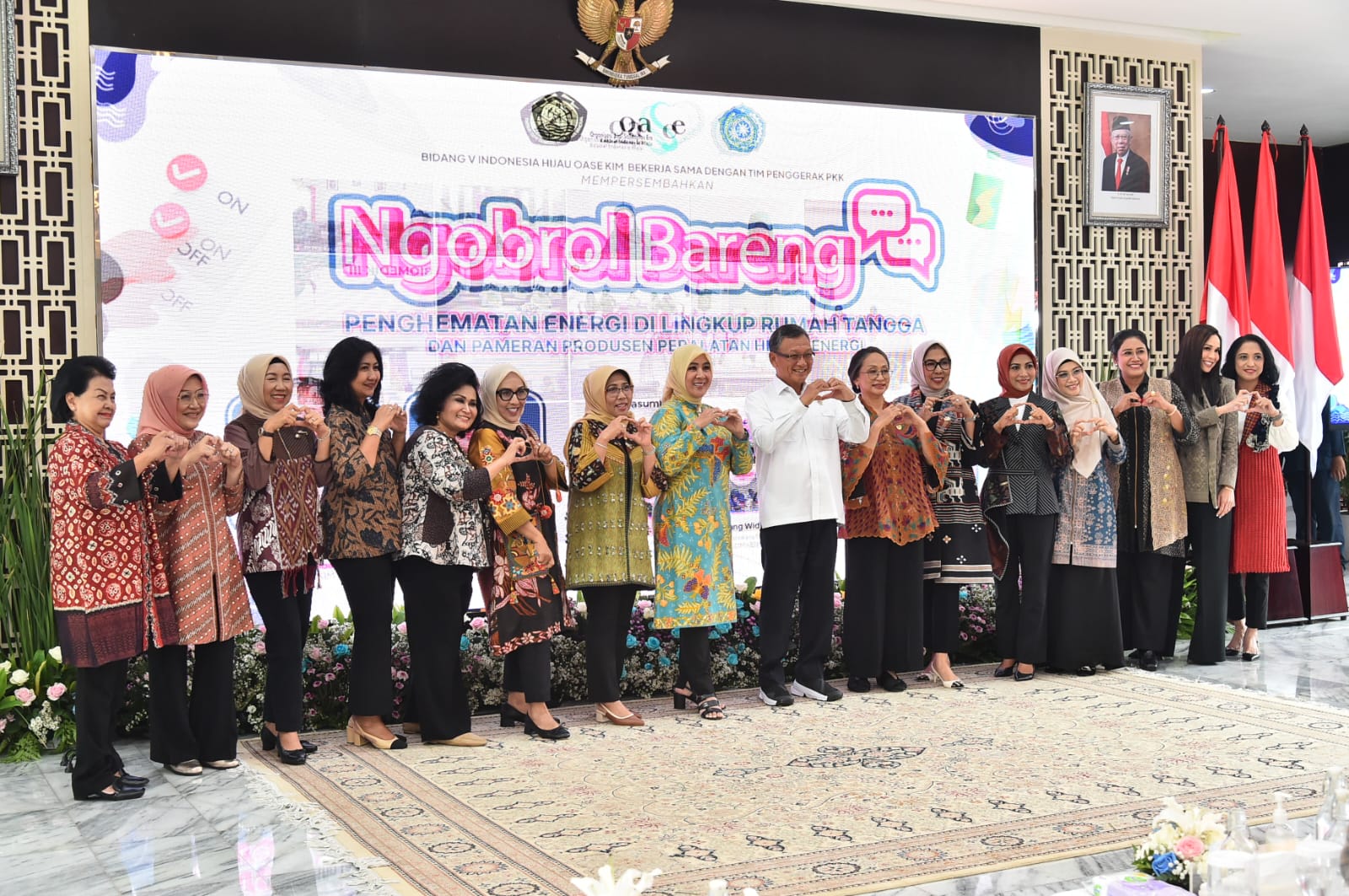 Gelar Diskusi, OASE KIM Dorong Peran Kaum Ibu dalam Upaya Ketahanan Energi