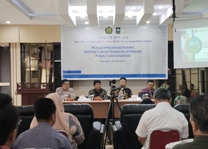 Gelar Forum Dialog, Upaya Penguatan Sinergi Inspektur Ketenagalistrikan Pusat dan Daerah 