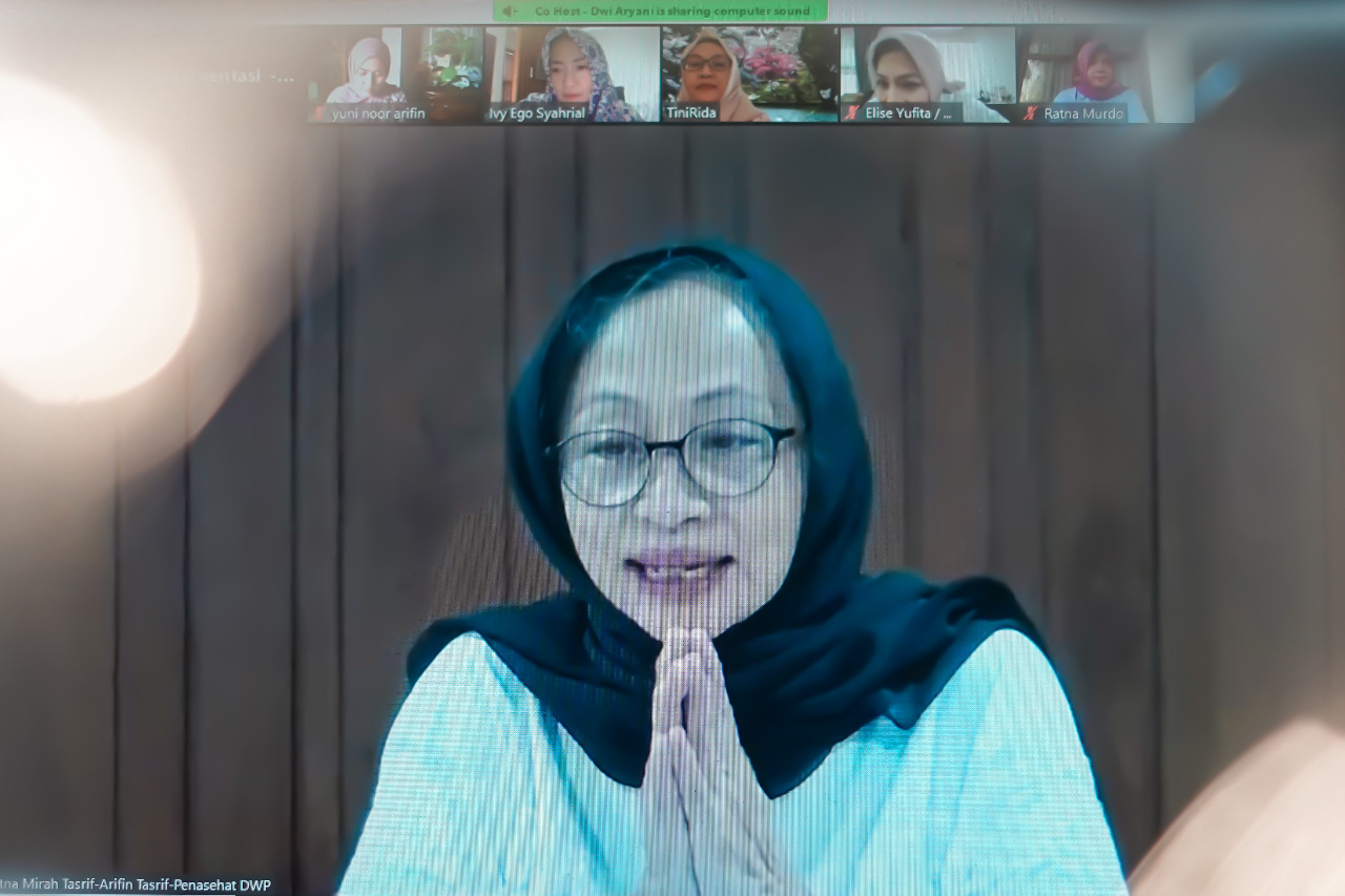 Gelar Halal Bihalal Virtual, DWP KESDM Sosialisasikan New Normal