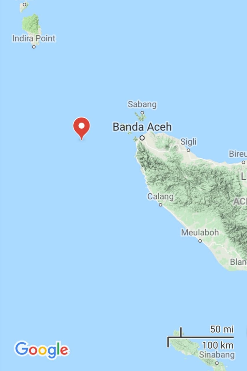 Gempa Bumi 5,1 M di Perairan Barat Aceh Tidak Timbulkan Tsunami