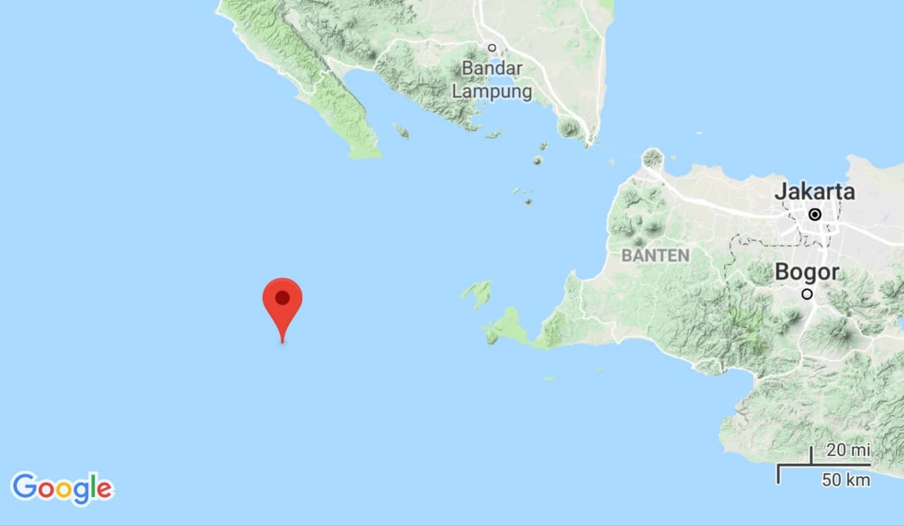 Gempa Bumi M5,0 di Perairan Barat Daya Selat Sunda Tak Picu Tsunami