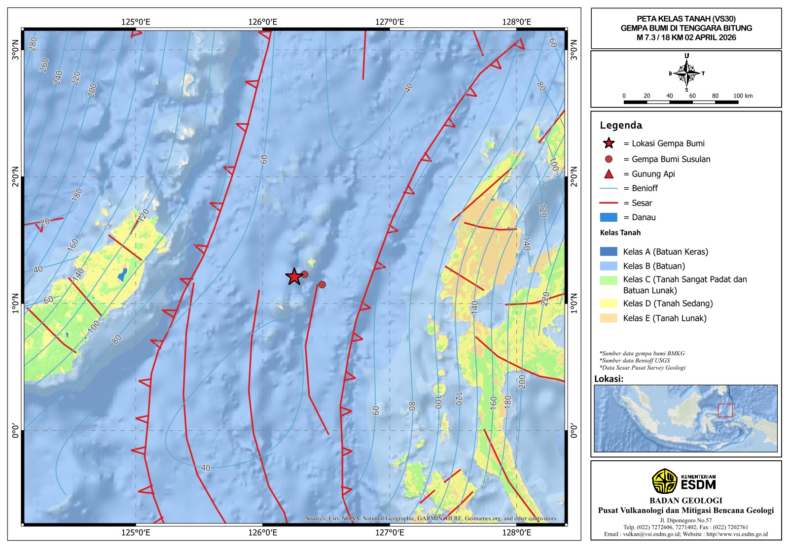 Gempa M7,3 Guncang Sulut, Warga Diminta Tetap Tenang dan Waspada