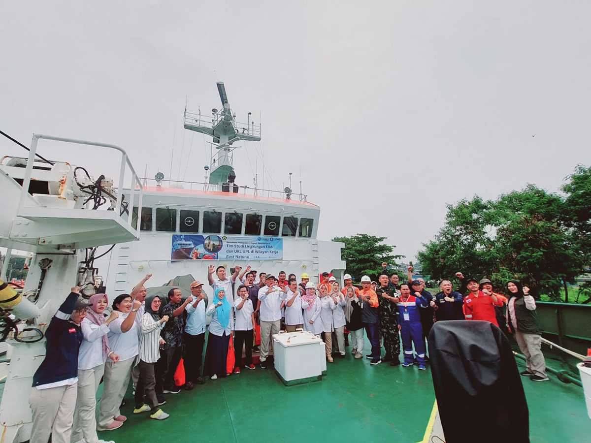 Geomarin III Arungi East Natuna Lakukan Survei Studi Lingkungan