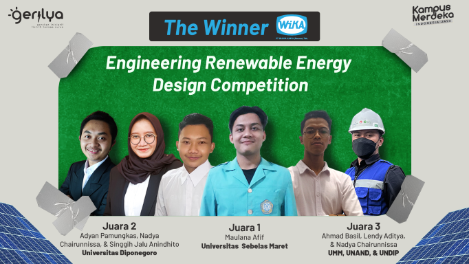 Gerilyawan Sapu Bersih Lomba Desain PLTS