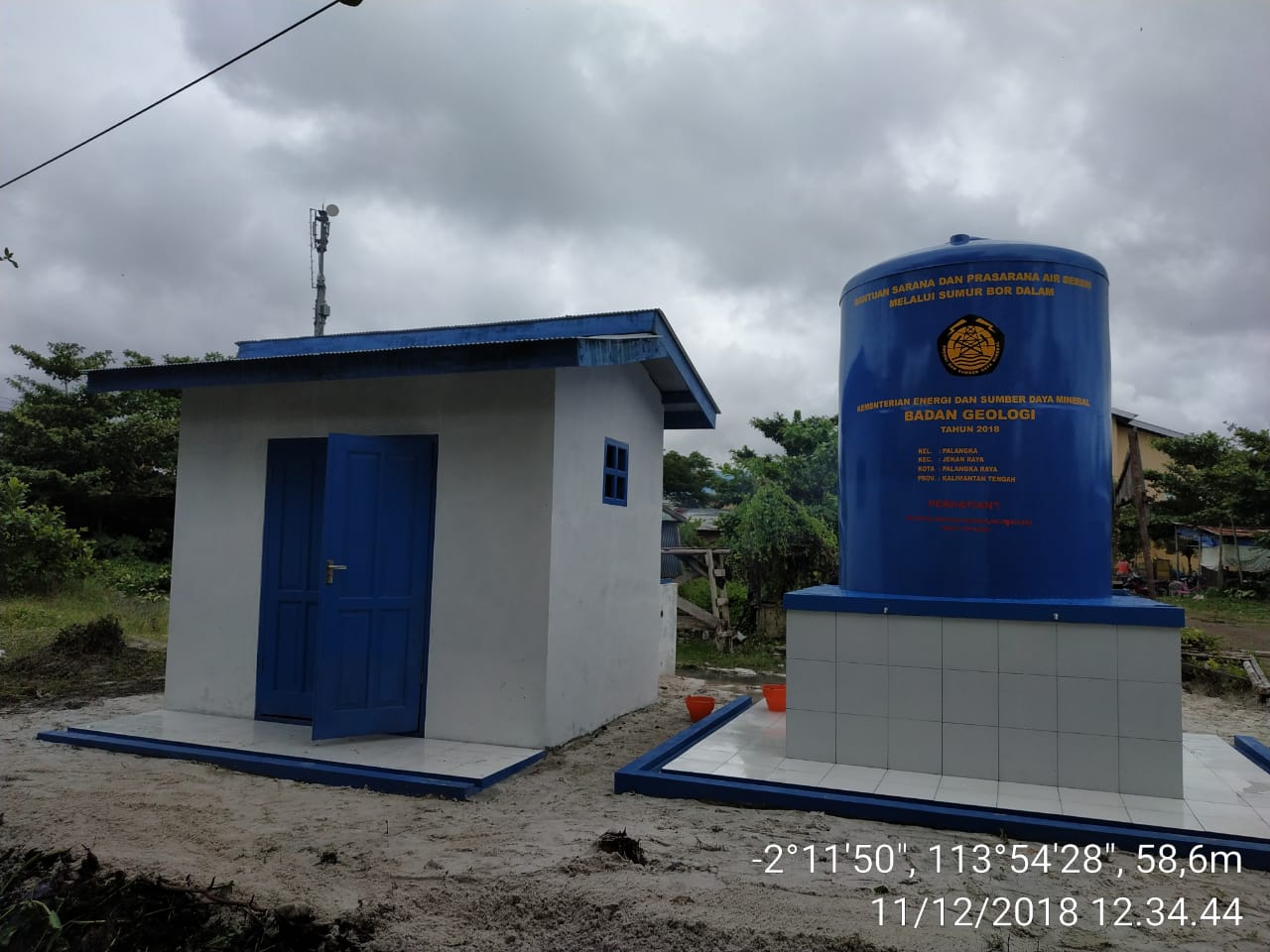 Giliran Warga Palangkaraya Nikmati Sumur Bor Air Bersih Bantuan Pemerintah