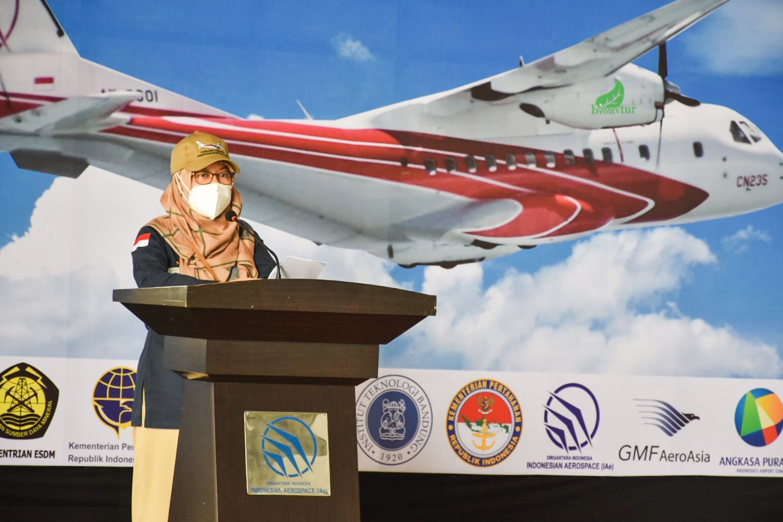 Ground Run Uji Bahan Bakar Bioavtur J2,4 Berjalan dengan Baik