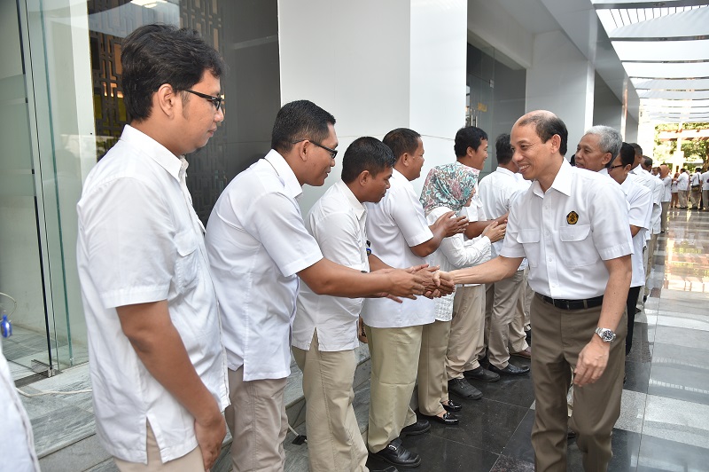 Hadiri Halal bi Halal Kementerian ESDM, Arcandra Ajak Pegawai untuk Buat Resolusi dan Saling Memaafkan