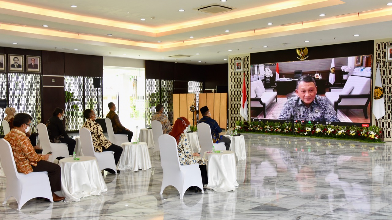 Halalbihalal Kelurga Besar Sektor ESDM, Menteri ESDM Ingatkan Spirit Ramadan dalam Bekerja