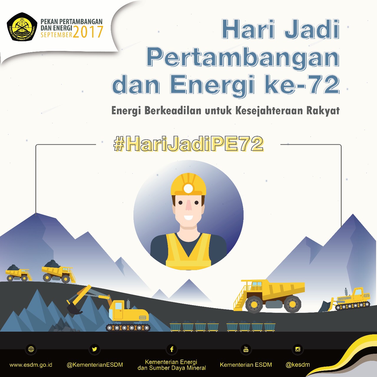 Hari Jadi Pertambangan dan Energi ke-72: Sosialisasi Sektor Energi Melalui Pekan Pertambangan dan Energi