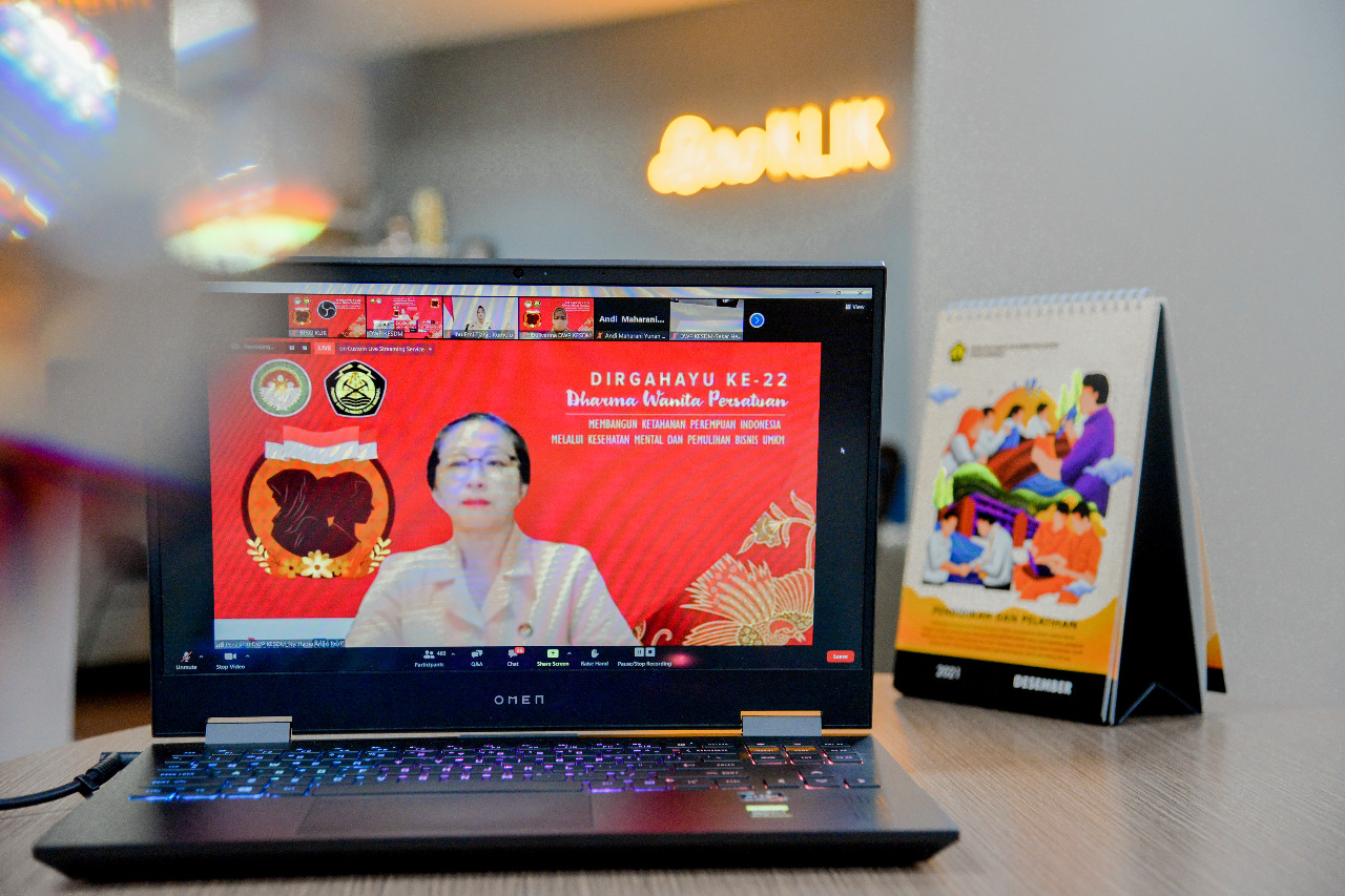 HUT ke – 22 DWP: Ketahanan Perempuan Indonesia Dukung Pemulihan Ekonomi Terdampak Pandemi COVID-19