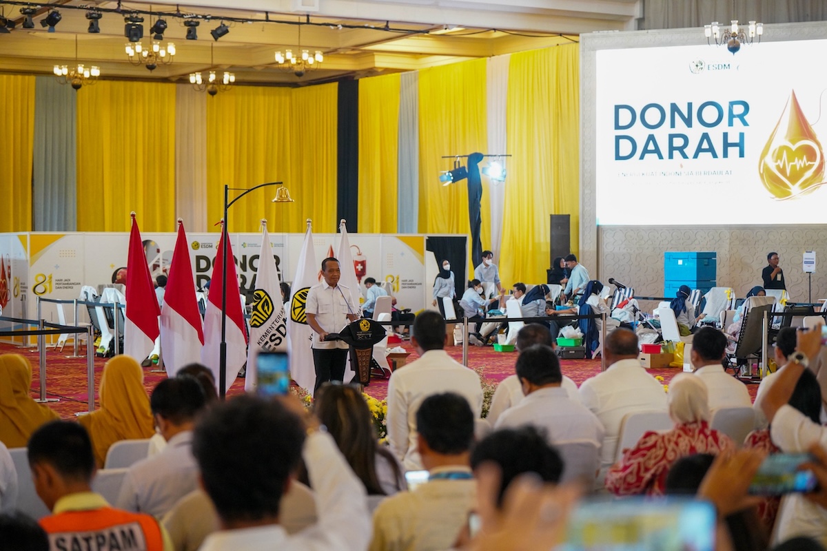 HUT Pertambangan dan Energi ke-81, Kementerian ESDM Himpun 2.000 Pendonor untuk Perkuat Kepedulian Sosial