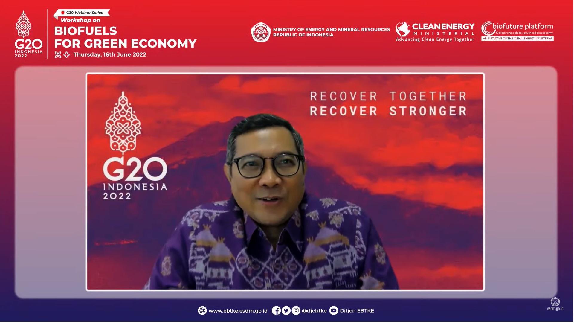 Indonesia Dorong Pemanfaatan Biofuel Demi Capai Transisi Energi yang Adil dan Merata