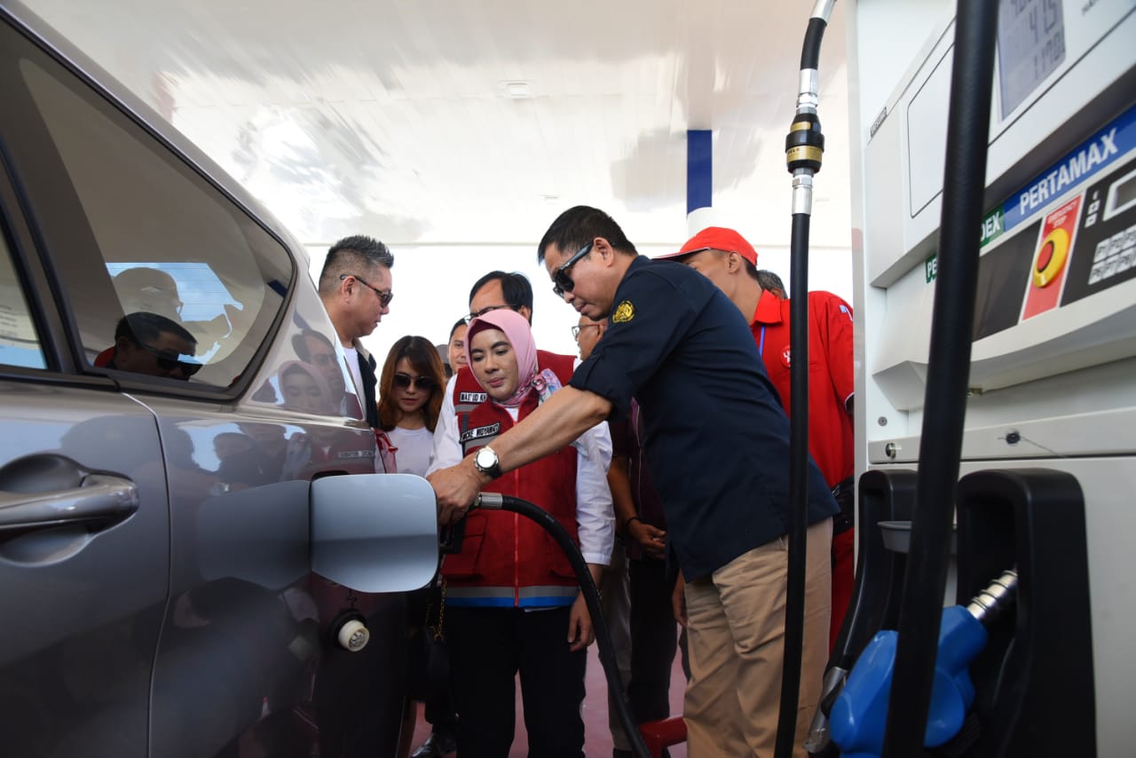 Inspeksi kesiapan BBM Jalur Mudik Lintas Jawa, Jonan: Dipastikan Aman