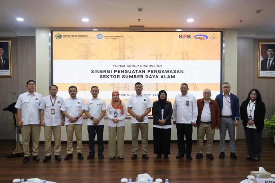 Inspektorat Jenderal KESDM Perkuat Sinergi Pengawasan Sektor Sumber Daya Alam
