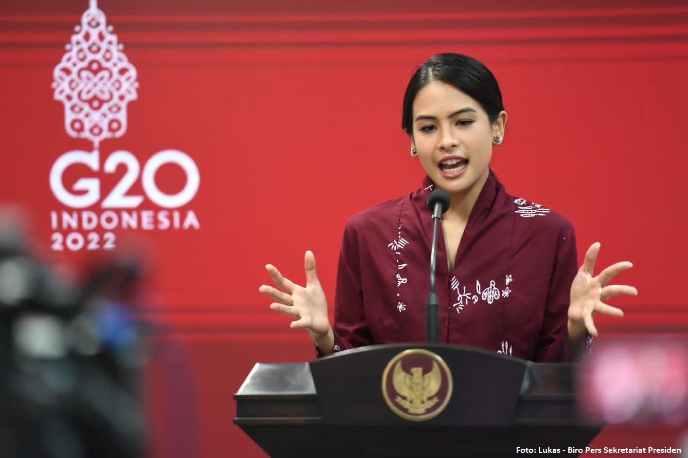 Jadi Jubir G20, Maudy Ayunda Ajak Masyarakat Dukung Transisi Energi