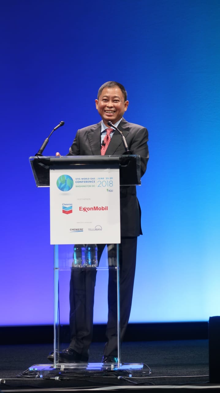 Jadi Pembicara Kunci Konferensi Gas Dunia ke-27, Menteri Jonan Sampaikan 2 Proyek Gas Masa Depan Indonesia