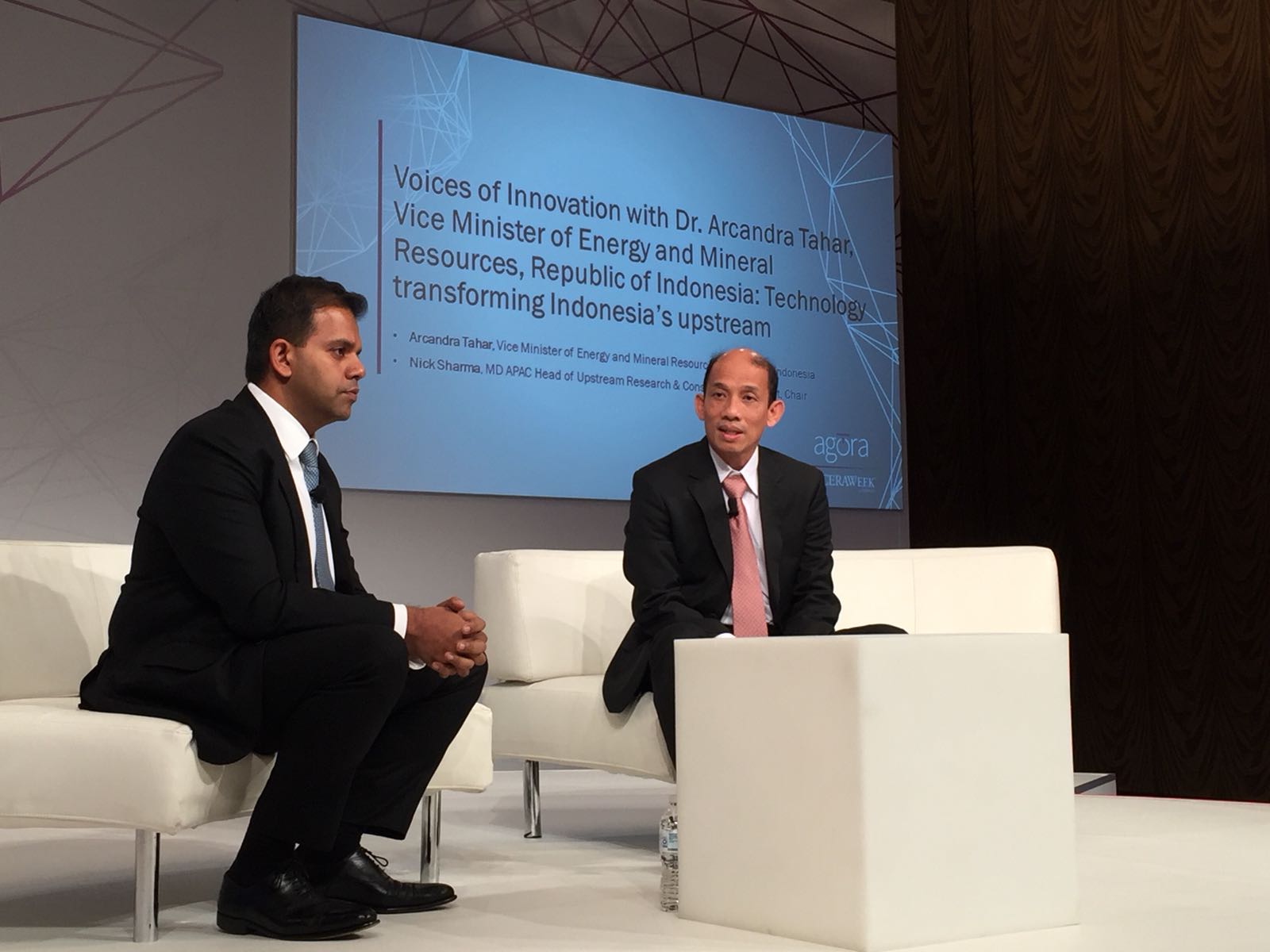 Jadi Pembicara Tunggal di CERAWeek, Arcandra: Pemahaman Aspek Teknis Penting dalam Mengambil Keputusan