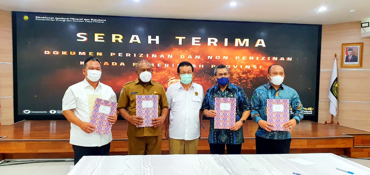 Jalankan Amanah Perpres 55/2022, Berita Acara Serah Terima Perizinan dan Non Perizinan kepada Pemerintah Provinsi Ditandatangani