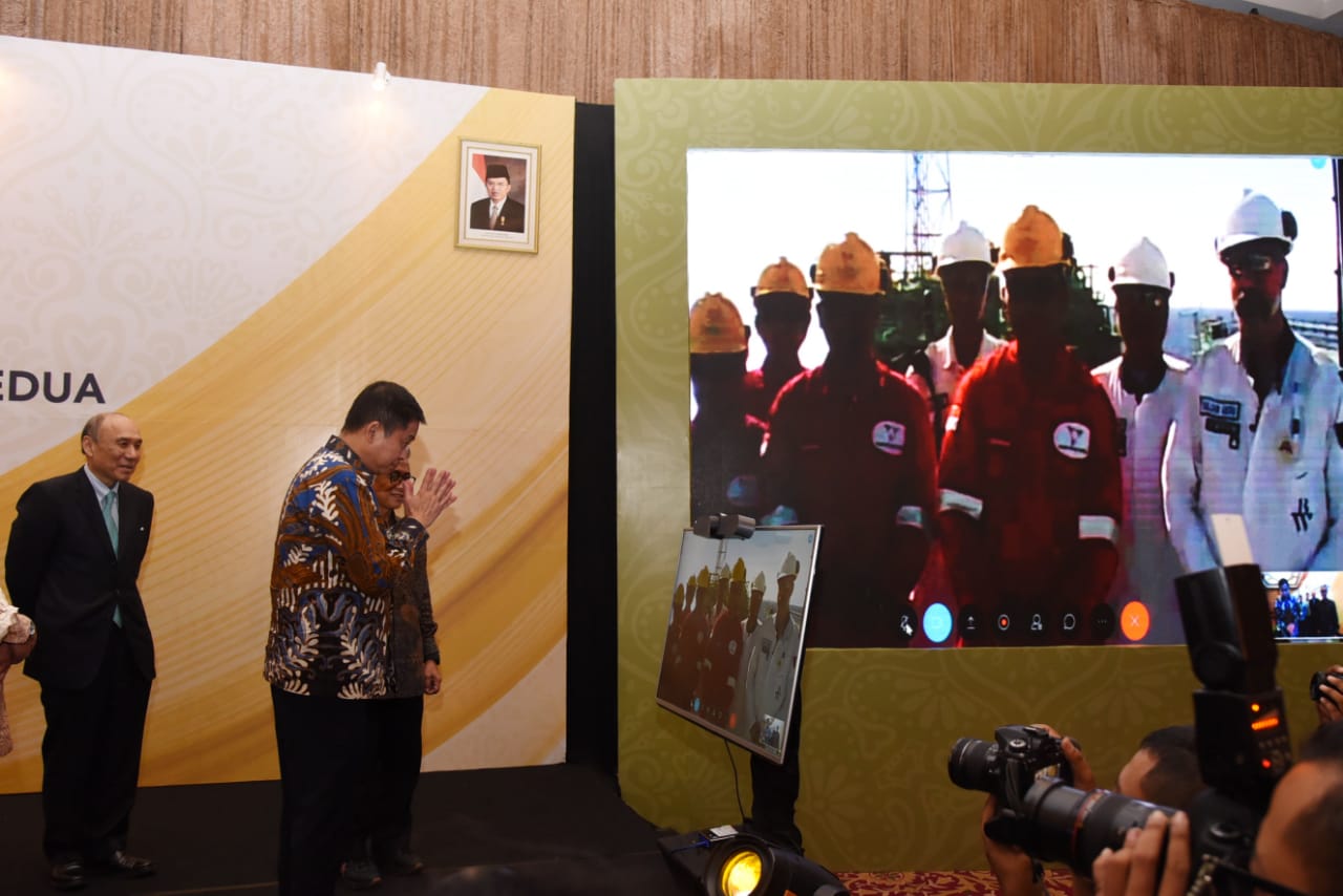 Jonan Resmikan Tambahan Pasokan Gas Untuk Jawa Timur