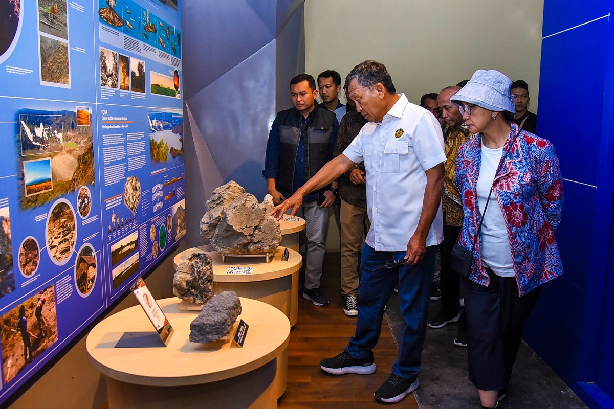 Kedatangan Menteri Arifin, Pengujung Museum G. Batur Membludak Tiga Kali Lipat 