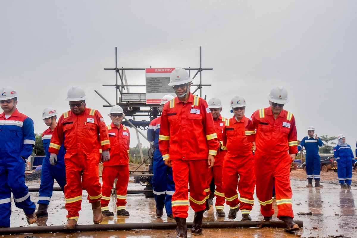 Kejar Target Produksi Minyak, Wamen ESDM Tinjau Sumur Padang Pancuran Jambi Merang