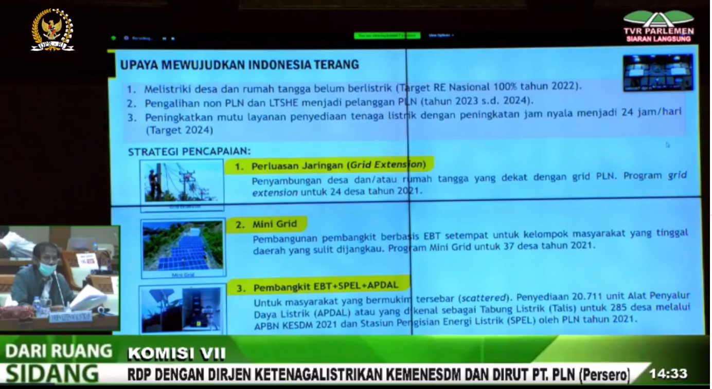 Kementerian ESDM Akan Tuntaskan 100% Rasio Elektrifikasi di 2022 