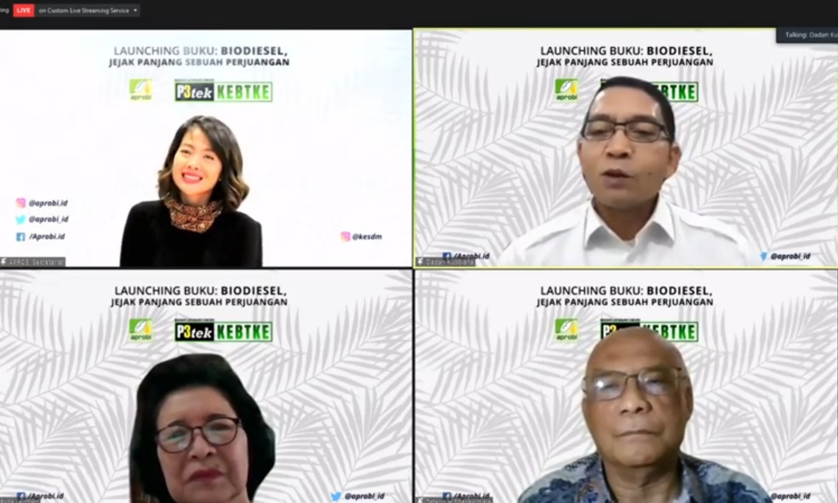 Kementerian ESDM-APROBI Luncurkan Buku 