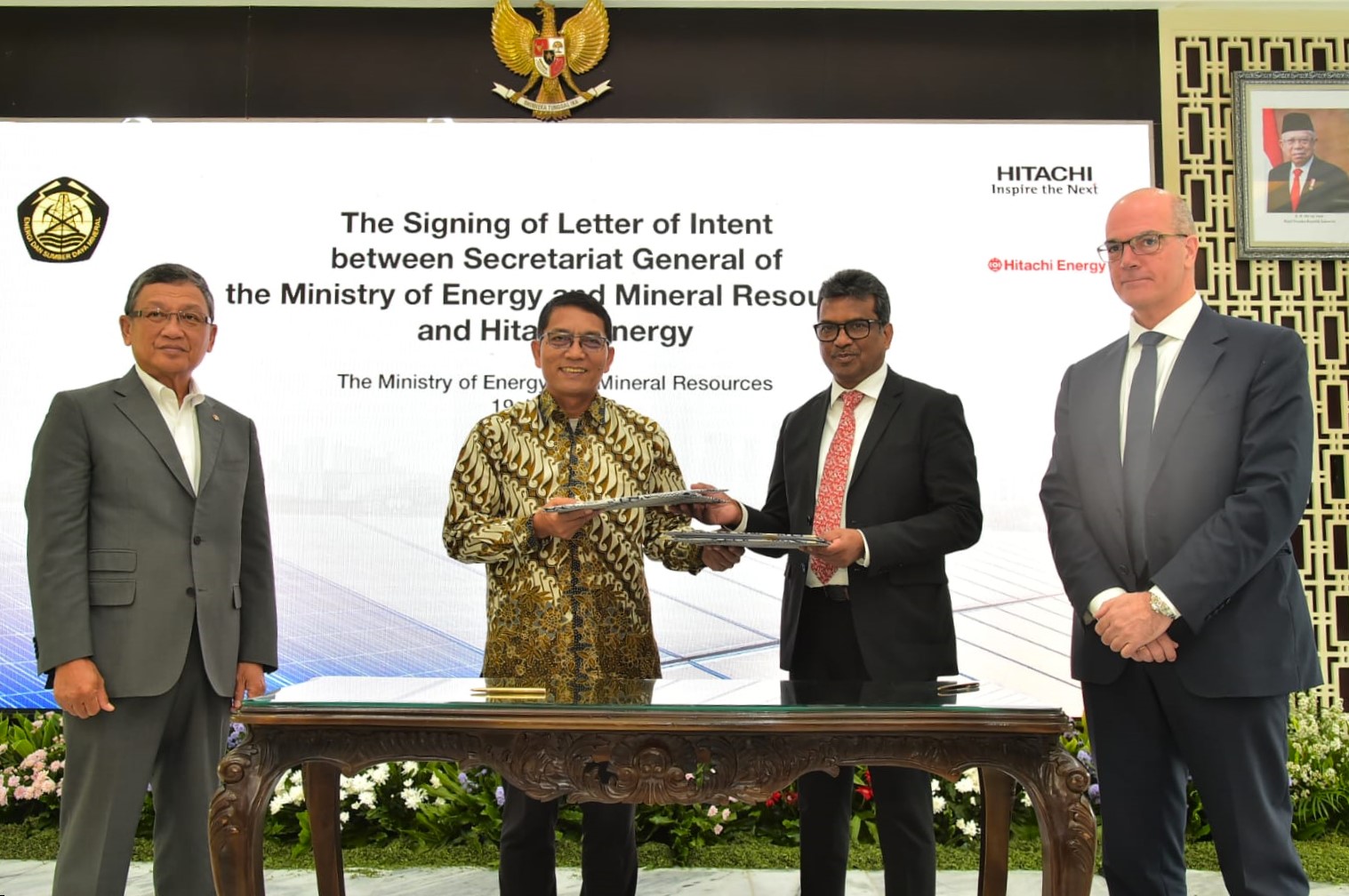 Kementerian ESDM - Hitachi Energy Teken LoI Pengembangan Teknologi Energi Hijau