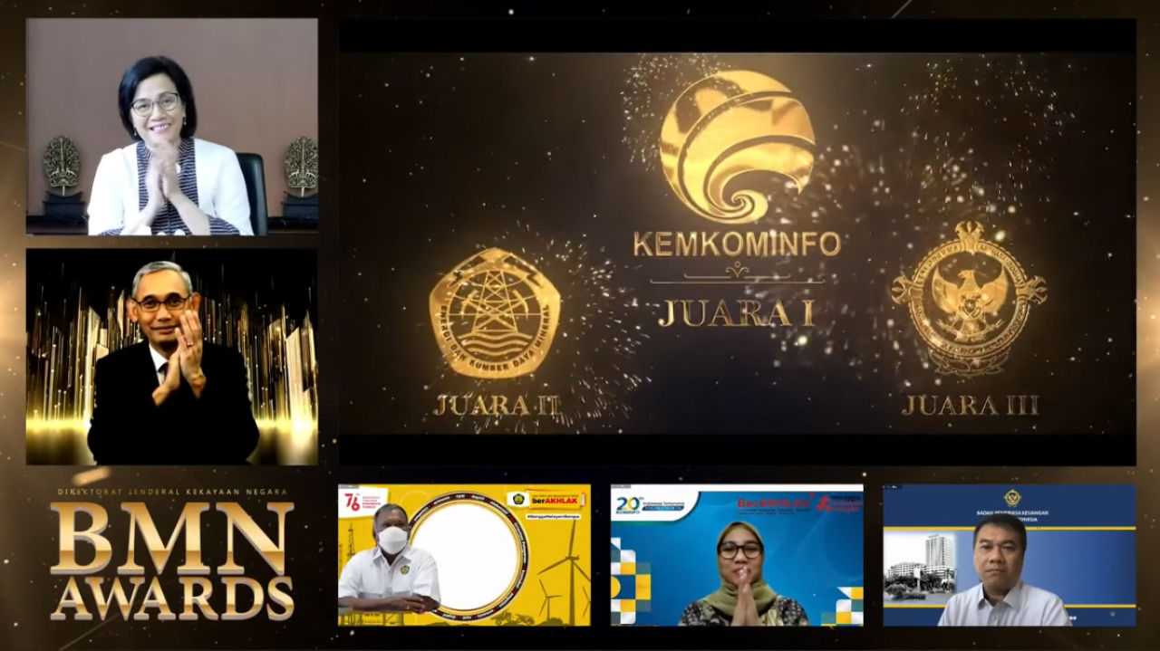 Kementerian ESDM Kembali Raih 2 Penghargaan di BMN Awards 2021