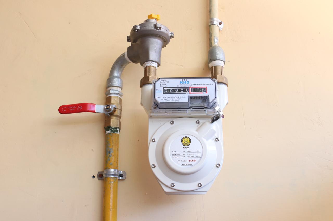 Kementerian ESDM Lakukan Gas In Pertama Jargas Kota Cirebon