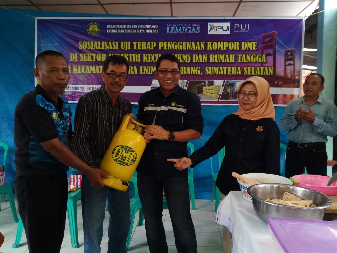 Kementerian ESDM Lakukan Uji Terap DME di Sumatera Selatan