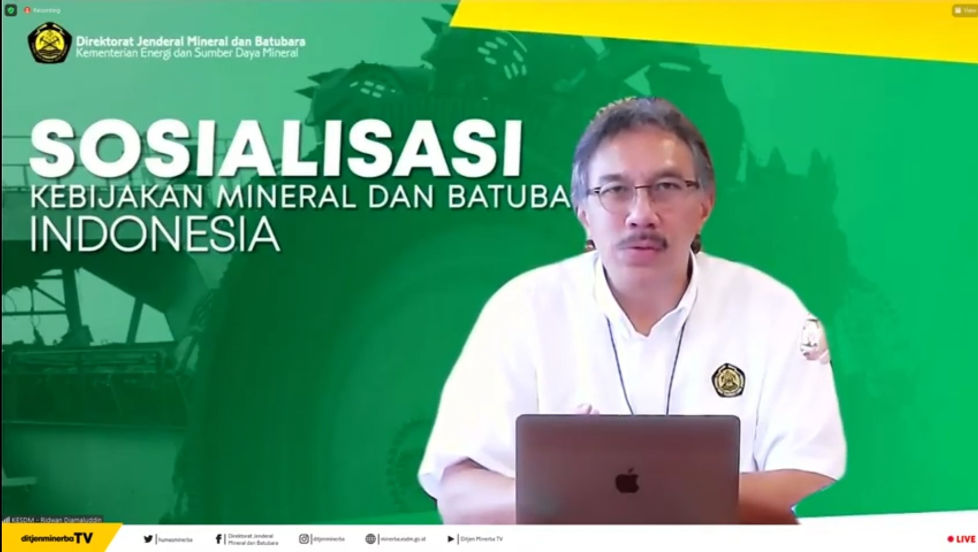 Kementerian ESDM Luncurkan Dokumen Kebijakan Mineral dan Batubara