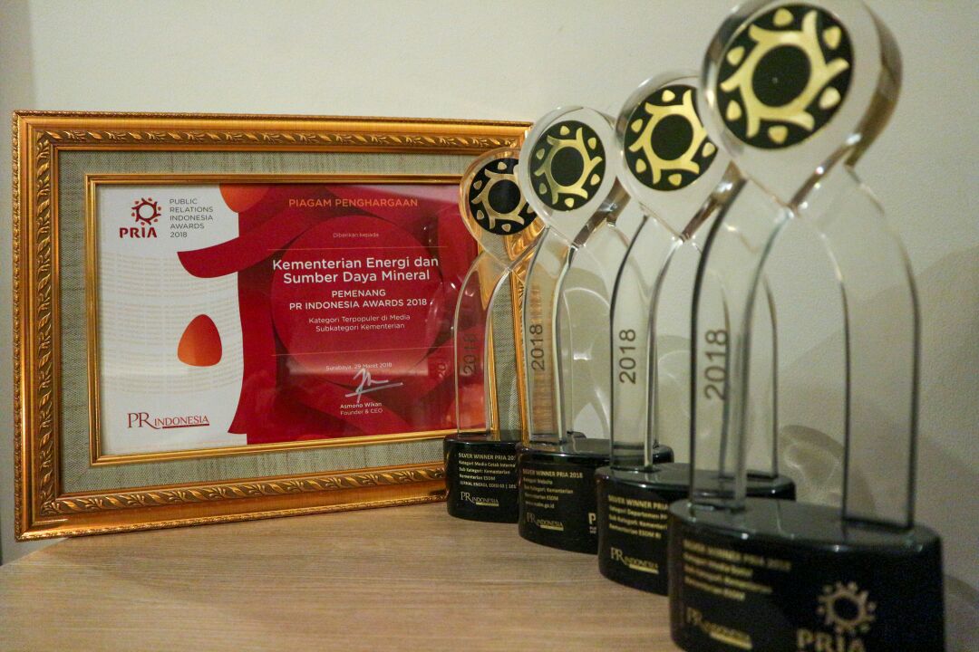 Kementerian ESDM Raih 