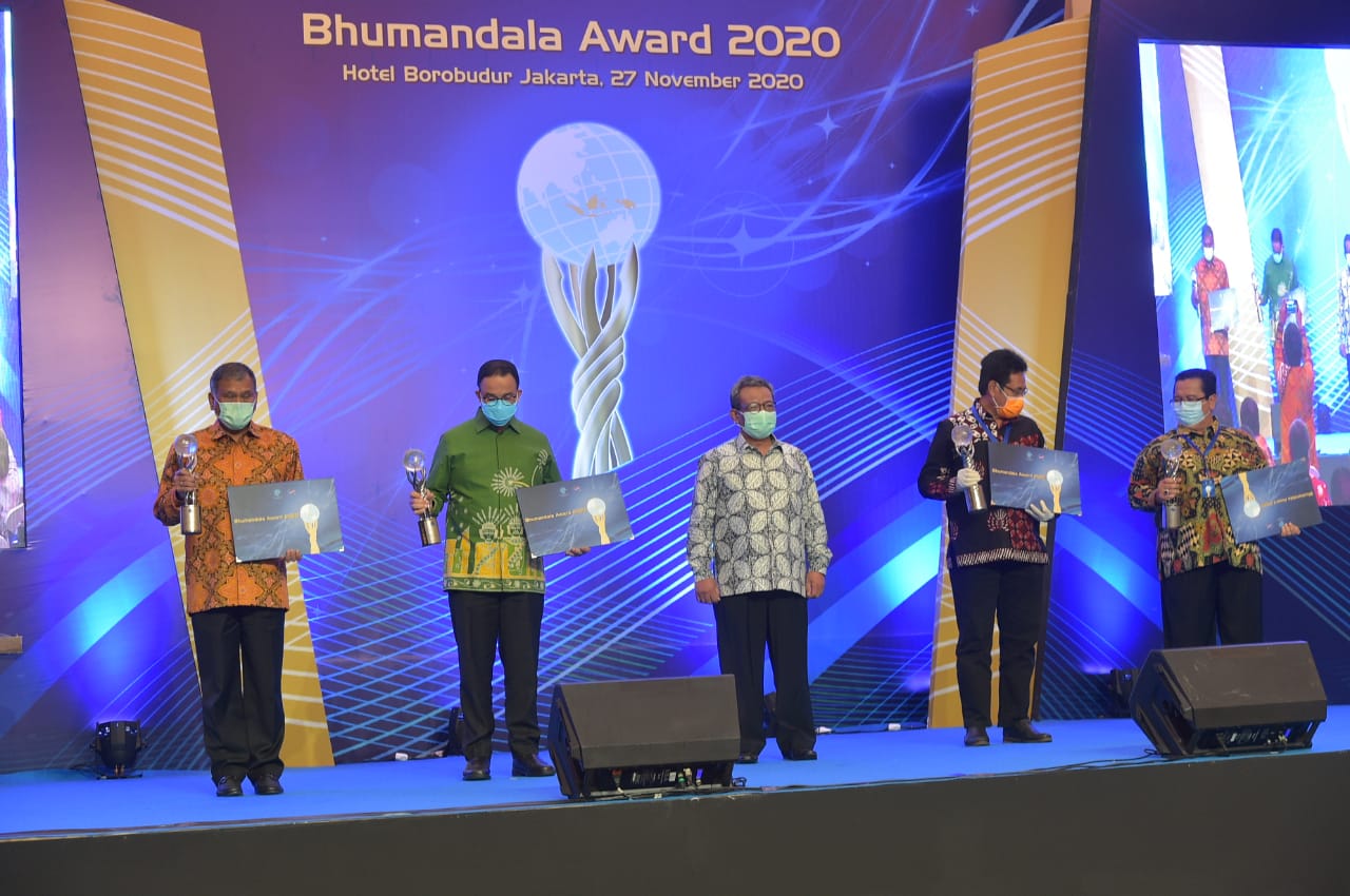 Kementerian ESDM Raih Medali Emas dan Geoportal Terbaik Di Ajang Bhumandala Award 2020