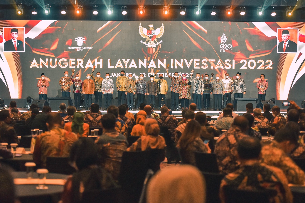 Kementerian ESDM Sabet Penghargaan Layanan Investasi Terbaik Tahun 2022