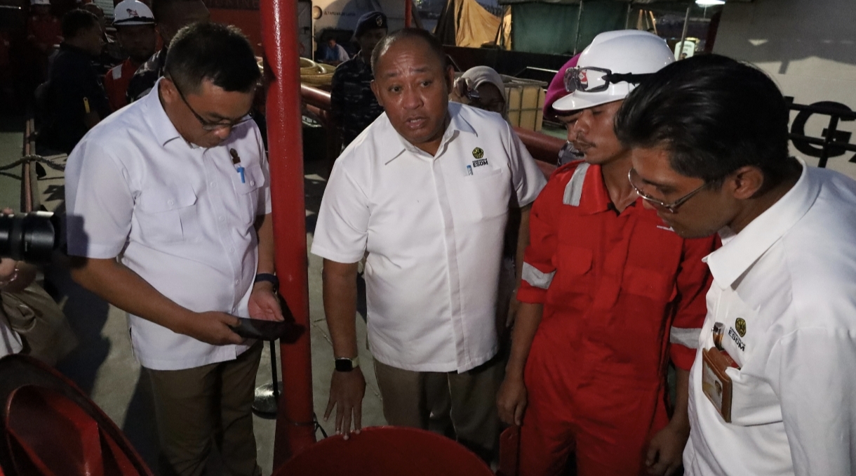 KESDM dan TNI AL Tangani Dugaan Pelanggaran BBM Subsidi Ilegal di Perairan Semarang