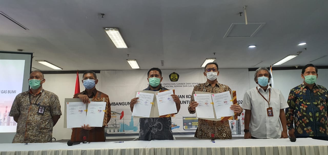 KESDM Teken Kontrak Pembangunan Jargas Tahap III Senilai Rp372 Miliar