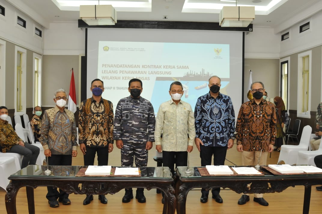 Kontrak Bagi Hasil Penawaran WK Migas Ditandatangani, Total Komitmen Pasti Capai USD12.140.000 