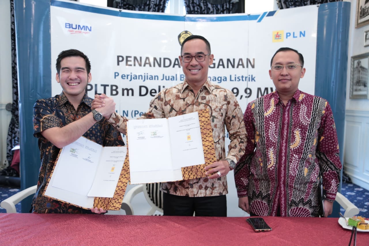 Kontrak Diteken, Potensi Penghematan PLTBm Deli Serdang Rp 98 Miliar per Tahun