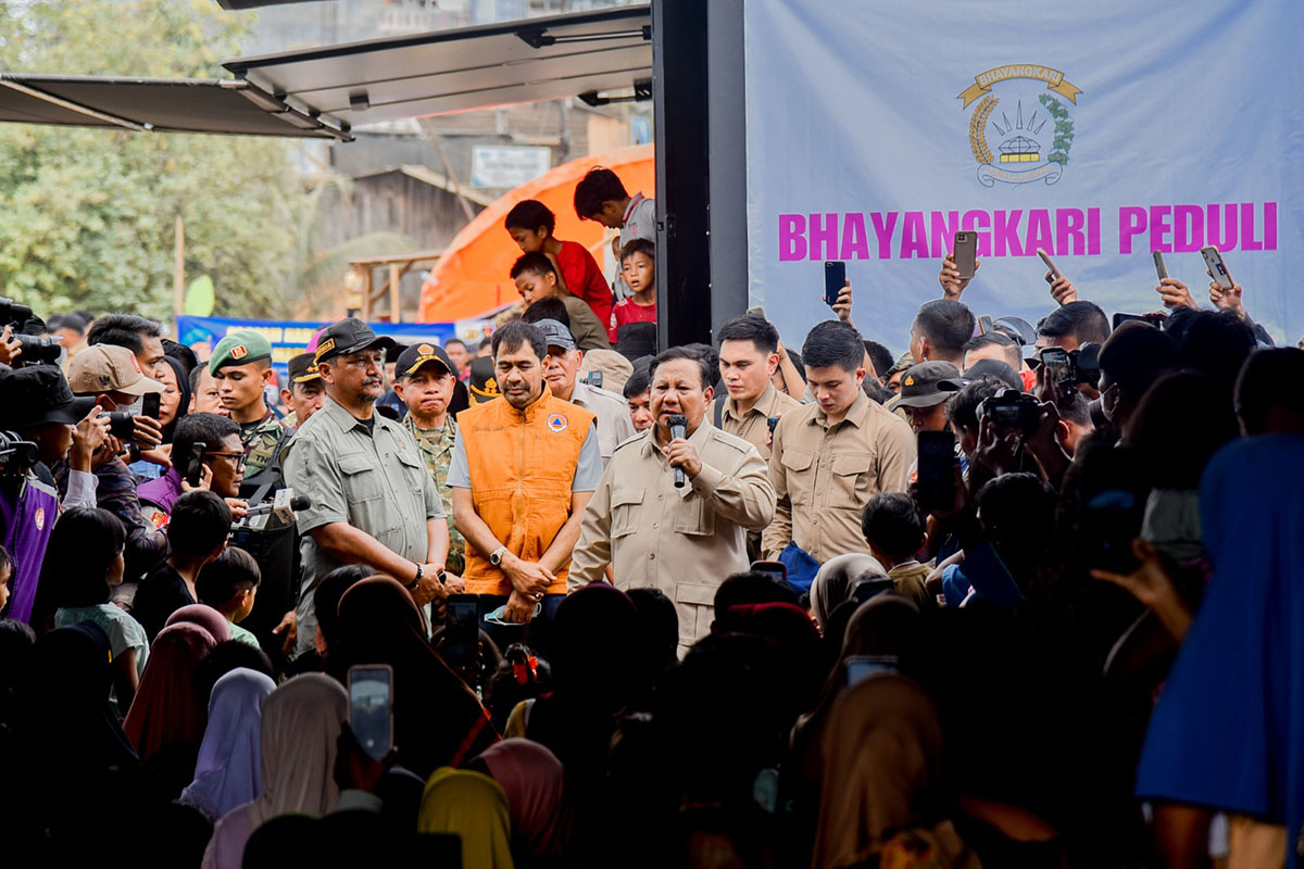 Kunjungi Aceh Tamiang, Presiden Prabowo Ingatkan Pentingnya Menjaga Lingkungan