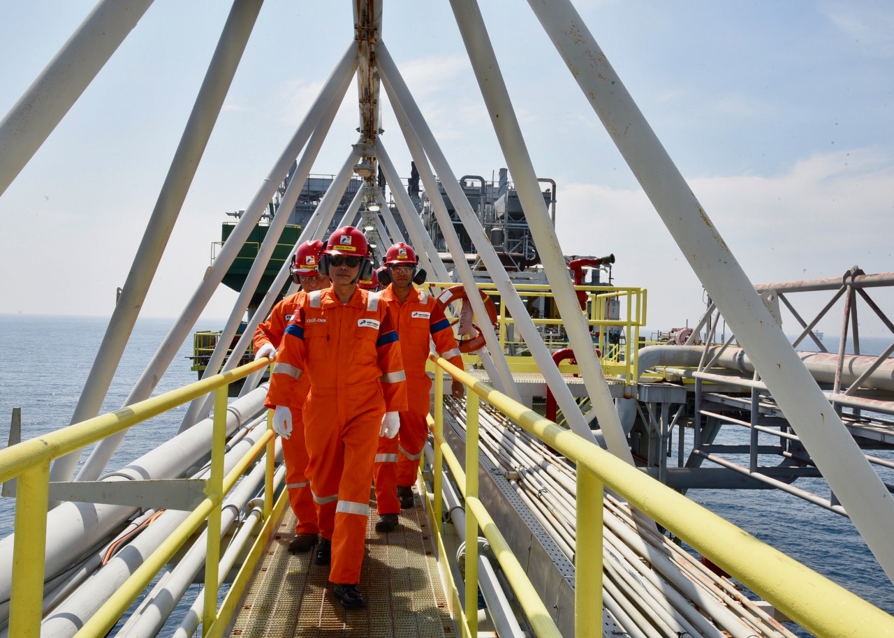 Kunjungi Blok ONWJ, Jonan: Pengelolaan Aset Negara Harus Untungkan Negara