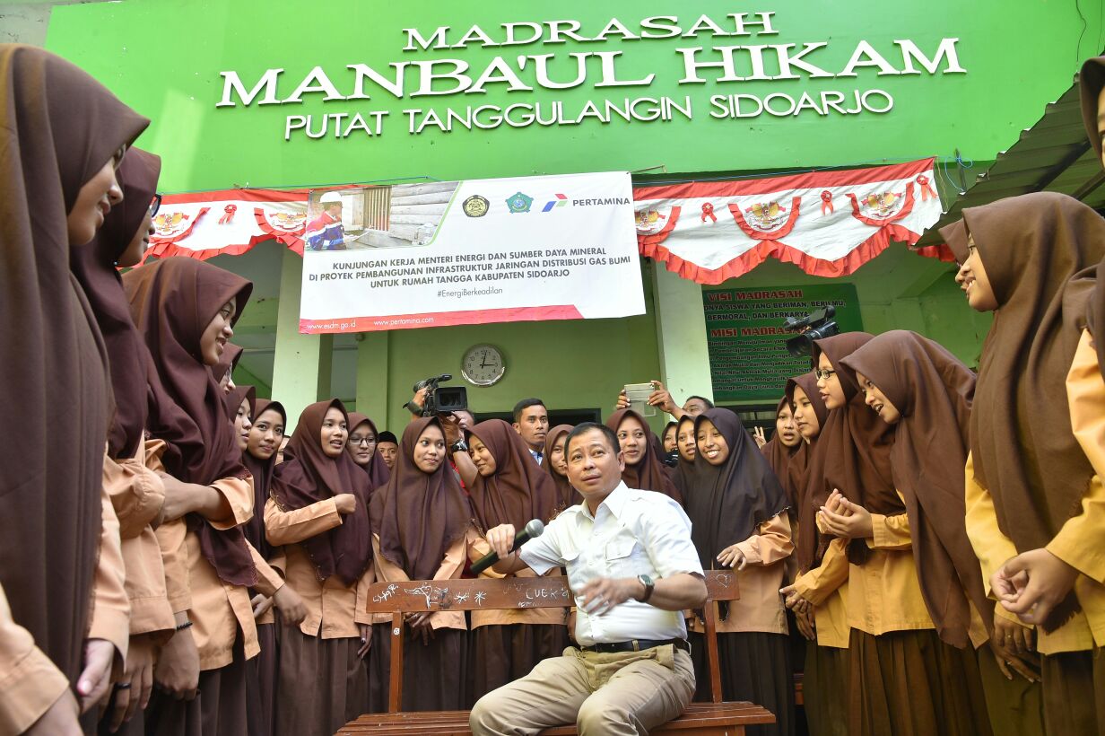 Kunjungi Jargas Sidoarjo, Kementerian ESDM Prioritaskan Rumah Sederhana, Sekolah, dan Pondok Pesantren