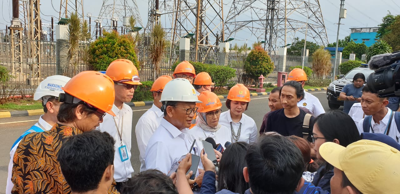 Kunjungi P2B Gandul, Menteri ESDM Pastikan Listrik Natal dan Tahun Baru Aman